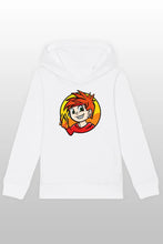 Lade das Bild in den Galerie-Viewer, SpaceMitFeuer Kids Hoodie white