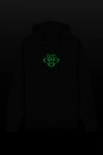 Lade das Bild in den Galerie-Viewer, Croco Hoodie Mosaik Glow in the Dark