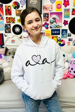 Lade das Bild in den Galerie-Viewer, AVA LOVES YOU HOODIE LIGHT