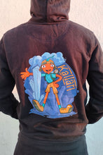 Lade das Bild in den Galerie-Viewer, Felpa nera Pesciosa bambini