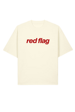 Lade das Bild in den Galerie-Viewer, Red Flag Oversized T-Shirt