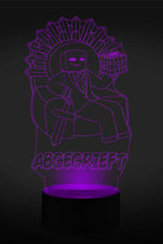 Lade das Bild in den Galerie-Viewer, Abge Thron 3D LED Lampe