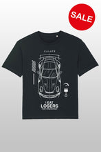 Lade das Bild in den Galerie-Viewer, IELFB Shirt White Lines Black Sale