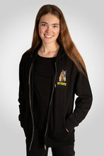 Lade das Bild in den Galerie-Viewer, HeyHorse Zip Hoodie gold-black