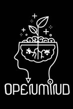Lade das Bild in den Galerie-Viewer, Openmind Head T-Shirt schwarz