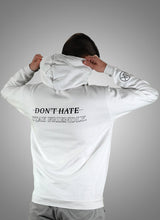 Lade das Bild in den Galerie-Viewer, Stay Friendly Hoodie white AlphaKevin