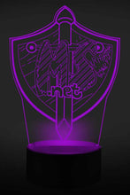 Lade das Bild in den Galerie-Viewer, MineSucht 3D LED Lampe
