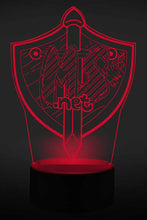 Lade das Bild in den Galerie-Viewer, MineSucht 3D LED Lampe