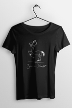 Lade das Bild in den Galerie-Viewer, Janina Kindt signature T-Shirt black