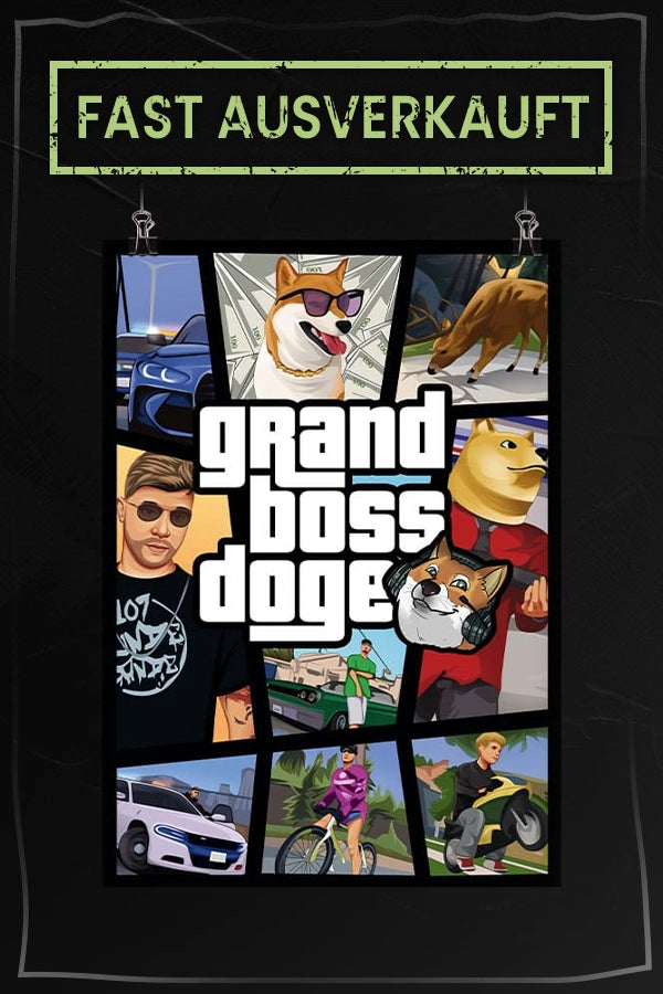 Grand Boss Doge Poster