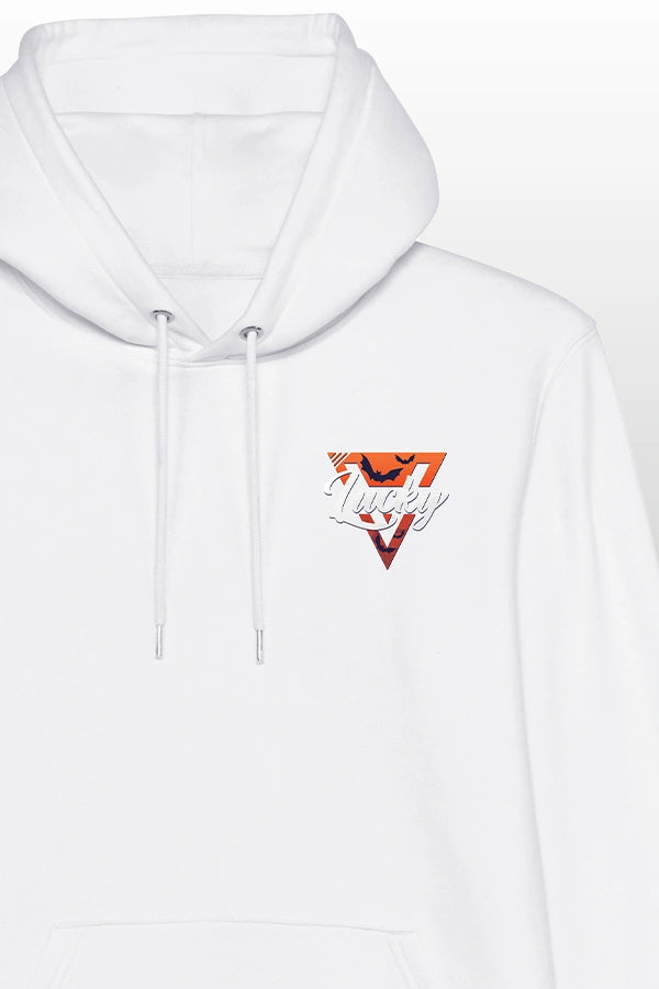 LuckyV Halloween Hoodie white