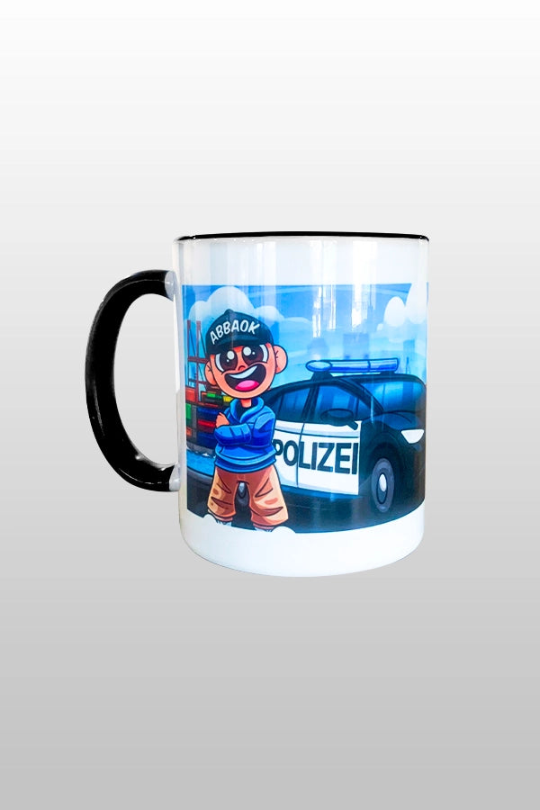 Abbaok Bi-Color Tasse Schwarz