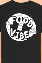 Lade das Bild in den Galerie-Viewer, Food Vibe T-Shirt black
