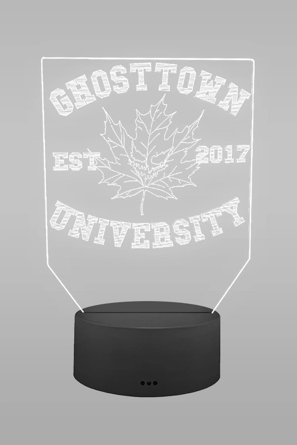 Ghosttown University LED Lampe