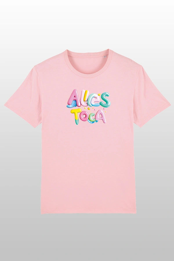 AllesToca Art Shirt Cotton Pink