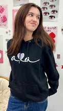 Lade das Bild in den Galerie-Viewer, AVA LOVES YOU HOODIE DARK
