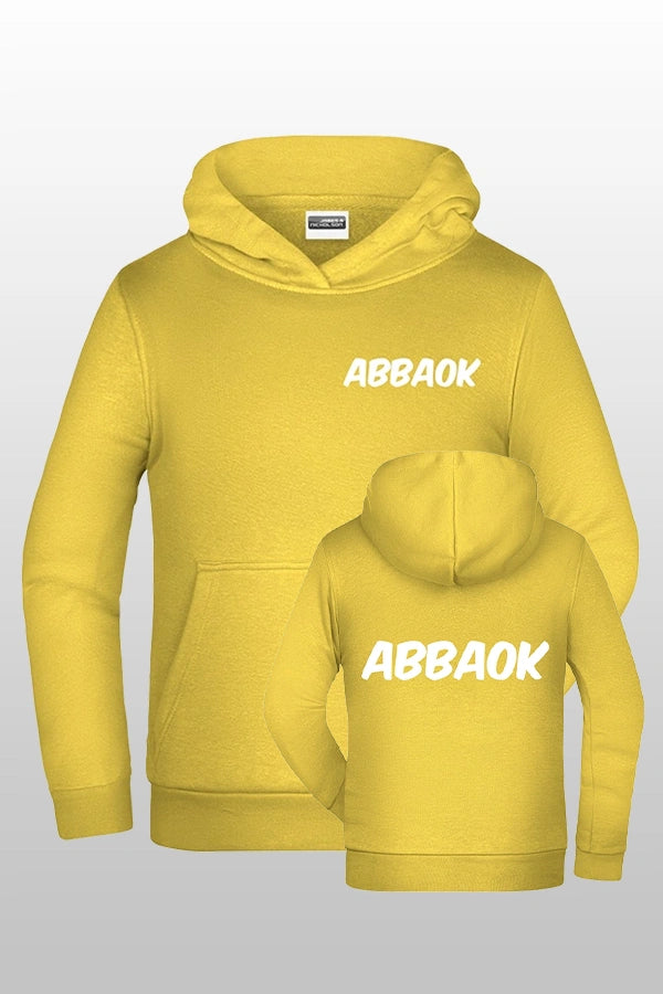 Abbaok Schriftzug Duo Kids Hoodie