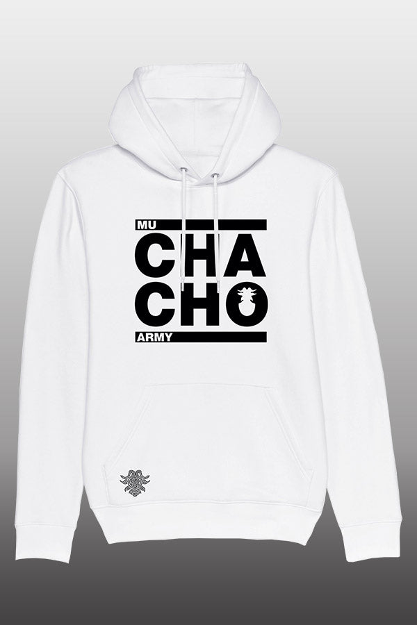 Muchacho Quader Hoodie weiß