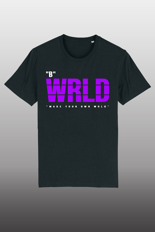 WRLD Shirt schwarz
