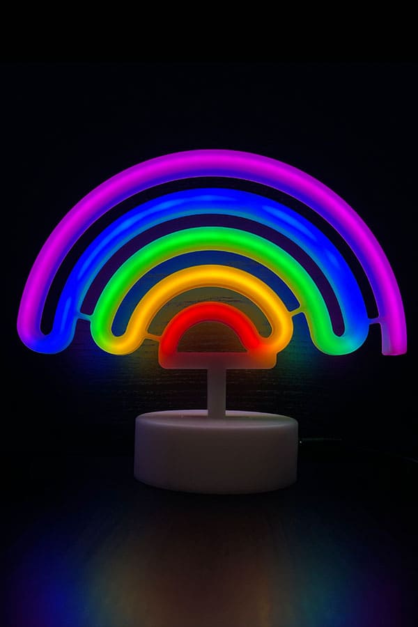 LED Sign Regenbogen