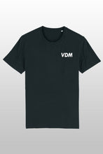 Lade das Bild in den Galerie-Viewer, VDM Shirt black – Weiß klein
