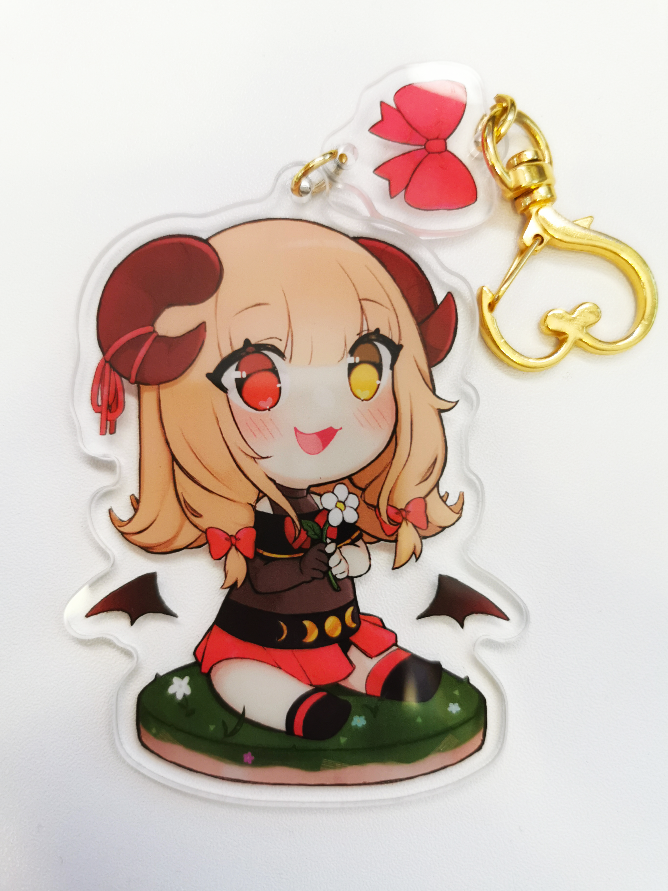JINJA ACRYL KEYCHAIN ‘BLÜMCHEN‘