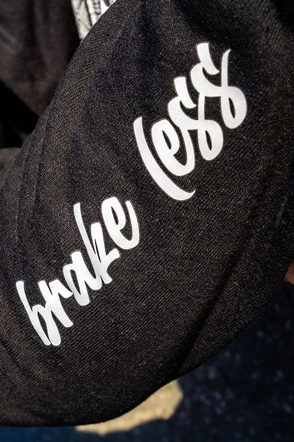 Brake less Hoodie black