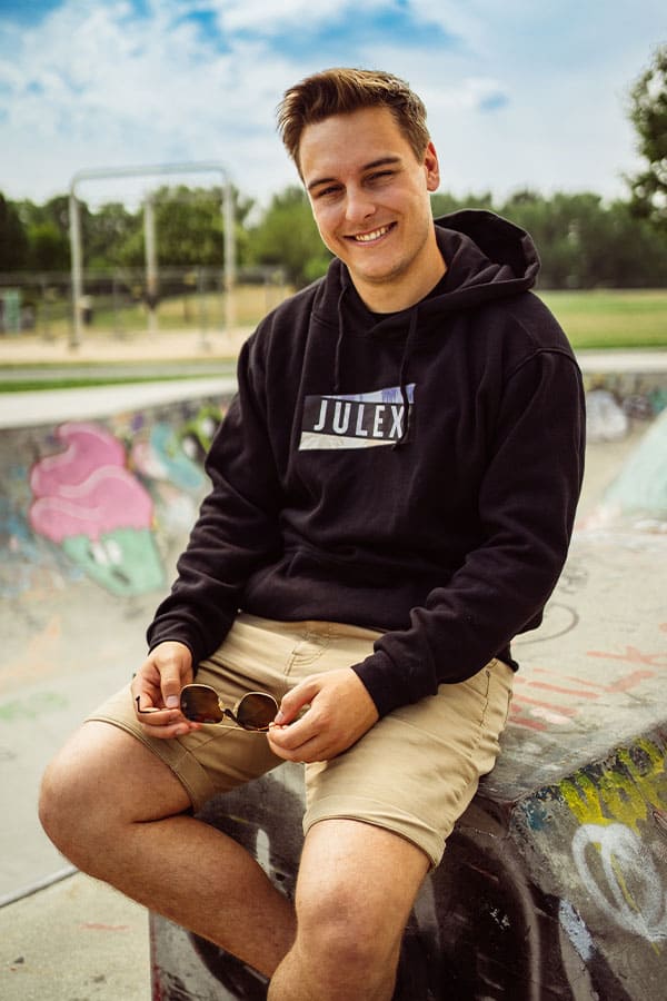 Julex Summer Hoodie black