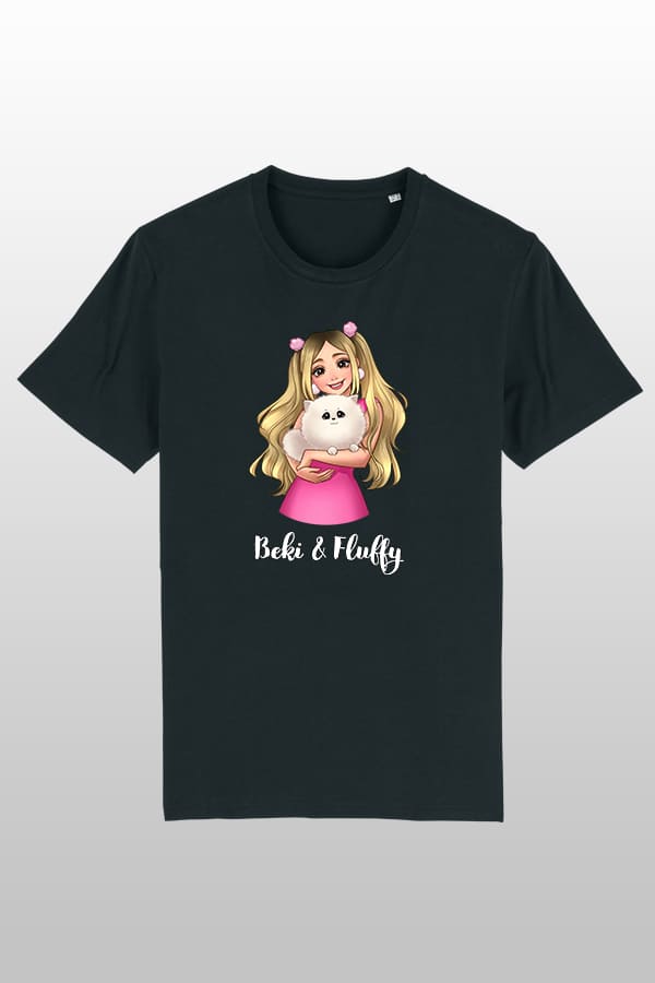 Beki & Fluffy Shirt Black