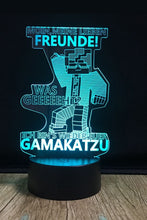 Lade das Bild in den Galerie-Viewer, Gamakatzu 3D LED Lampe LIMITIERT

