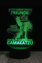 Lade das Bild in den Galerie-Viewer, Gamakatzu 3D LED Lampe LIMITIERT
